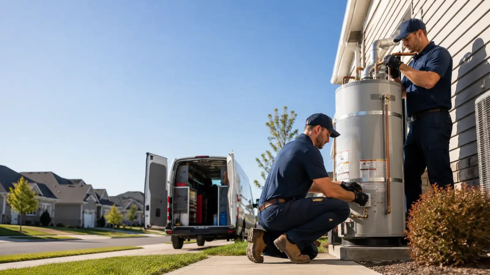 Water Heater Installation in Mekinock, ND